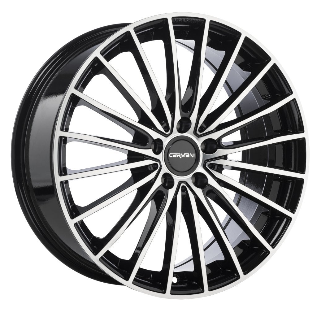 Jantă Carmani 24 Karl 8Jx19 ET38 5x112 black polish