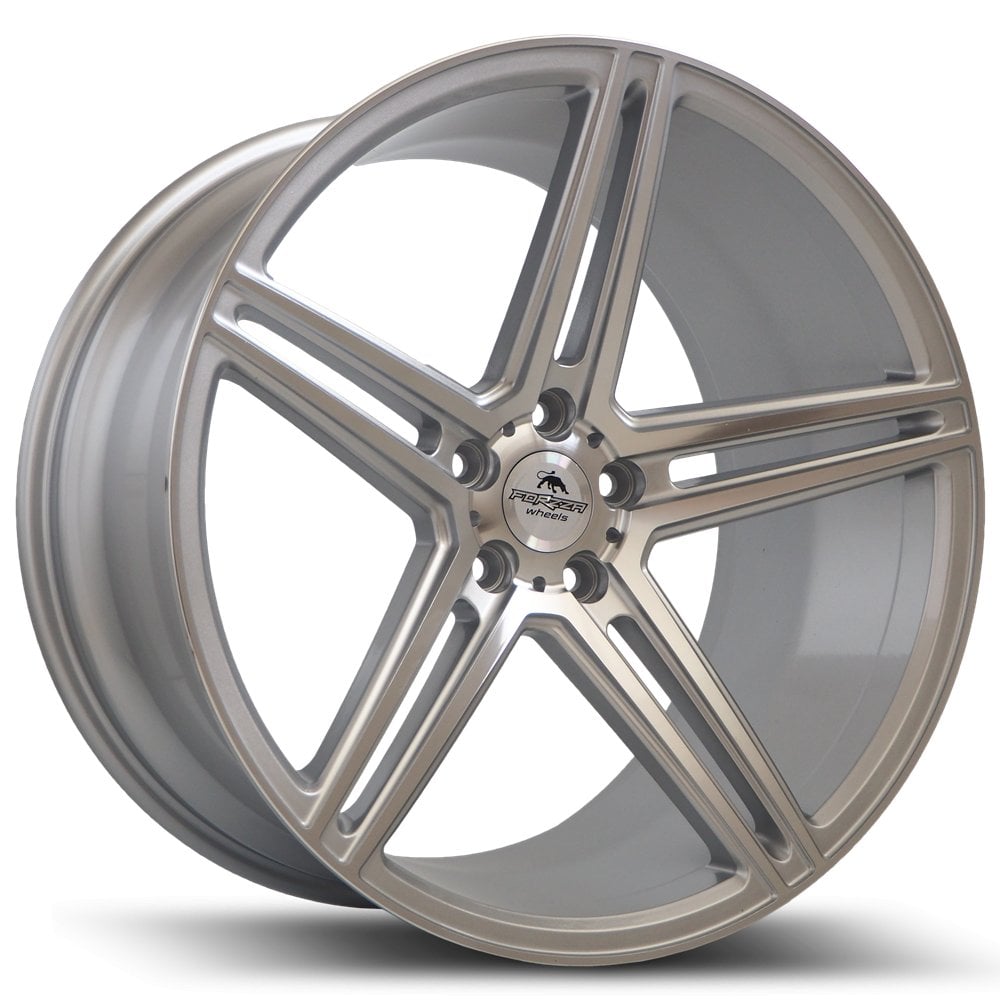 Jantă Forzza Bosan 9.5Jx19 ET35 5x112 Silver Face Machined