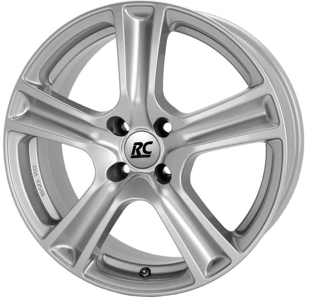 Jantă RC Design RC19 5Jx15 ET40 4x100 Kristallsilber
