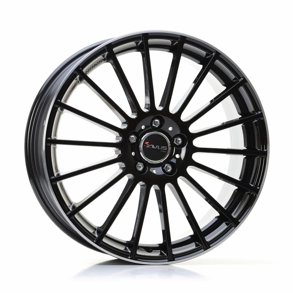 Jantă Avus AC-M03 7Jx17 ET25 4x108 BLACK POLISHED LIP
