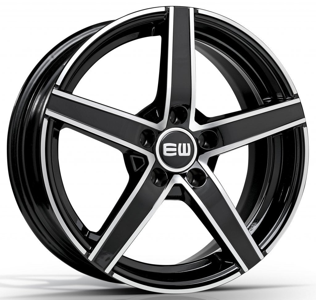 Jantă Elite Wheels Jazzy 7.5Jx18 ET34 5x110 black polished