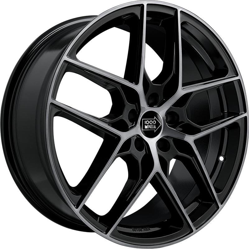 Jantă Mille Miglia MM1004 8Jx18 ET29 5x112 .5 BLACK MIRROR DARK