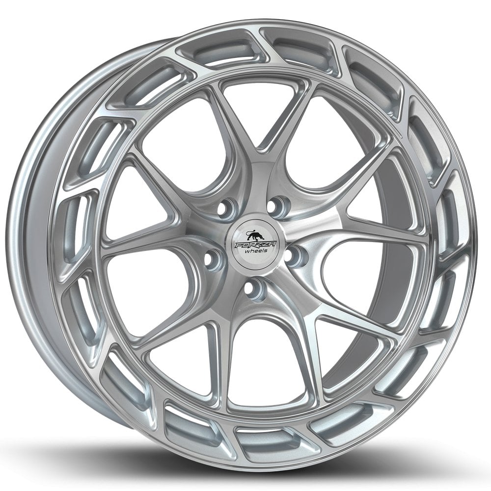 Jantă Forzza Saturn 9.5Jx19 ET38 5x120 Silver Face Machined