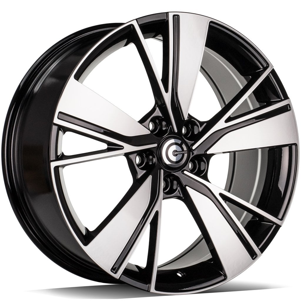 Jantă Carbonado Alien 8Jx18 ET40 5x112 Black Front Polished