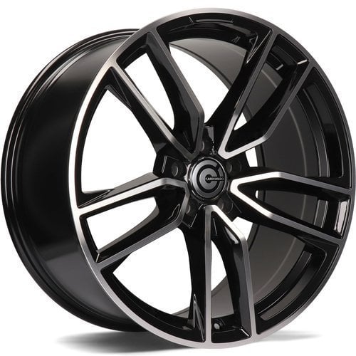 Jantă Carbonado Invention 11Jx21 ET49 5x112 Black Front Polished