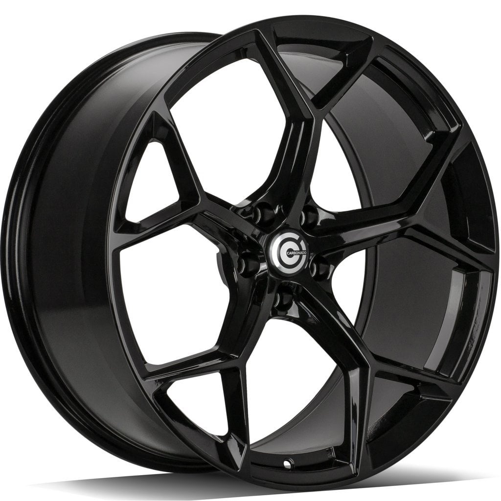 Jantă Carbonado Fancy 8.5Jx19 ET30 5x112 Black Glossy