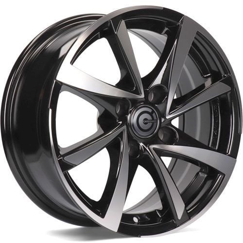 Jantă Carbonado Marseille 6.5Jx15 ET25 4x108 Black Front Polished