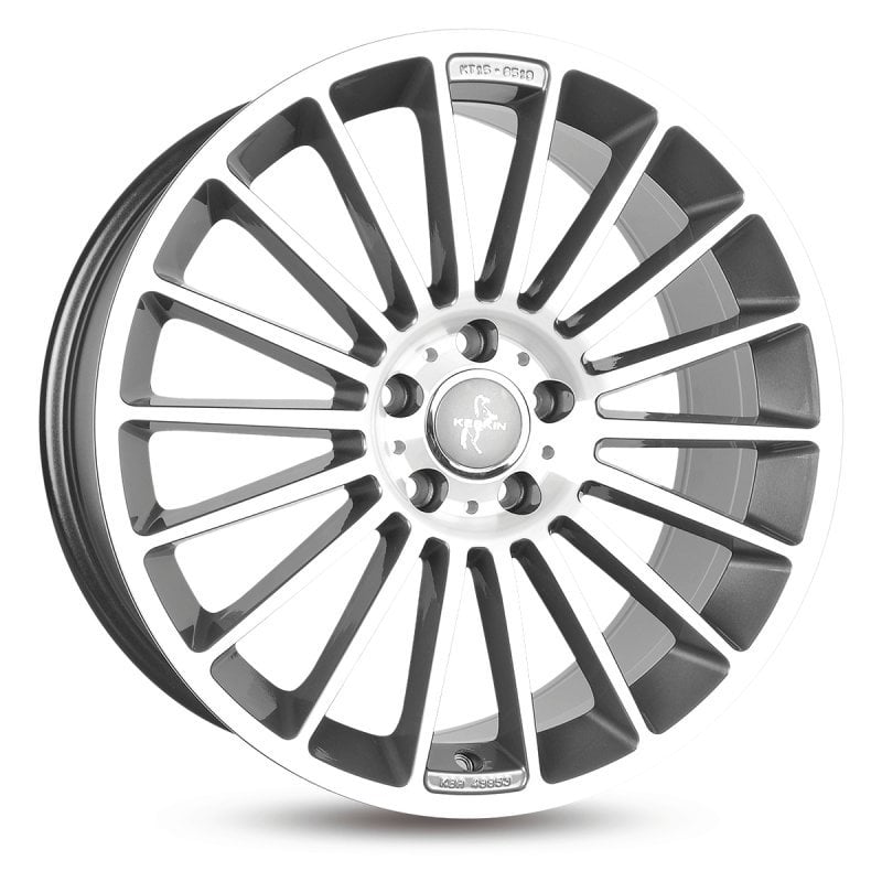 Jantă Keskin Tuning KT15 7Jx17 ET48 5x108 PALLADIUM FRONT POLISH