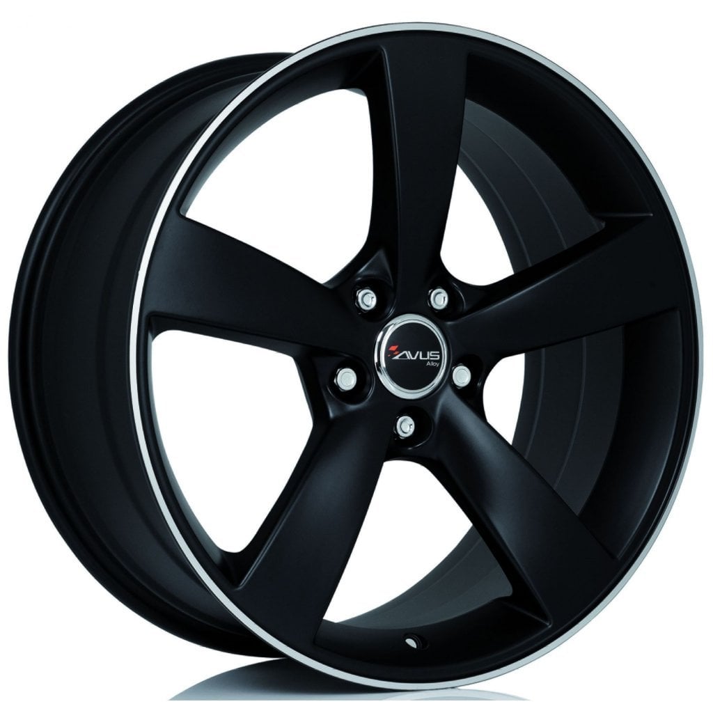 Jantă Avus AF10 10Jx21 ET50 5x112 MATT BLACK POLISHED