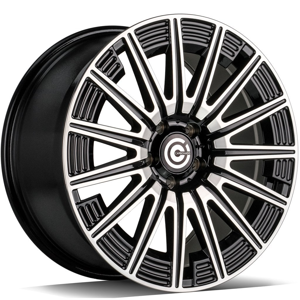 Jantă Carbonado Refined 9.5Jx19 ET45 5x112 Black Front Polished