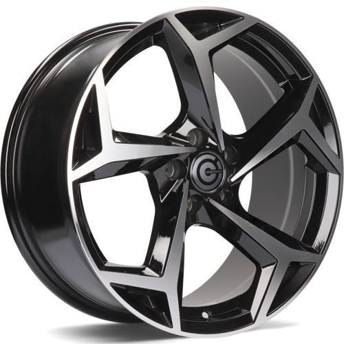 Jantă Carbonado Tropico 7.5Jx17 ET40 5x100 Black Front Polished