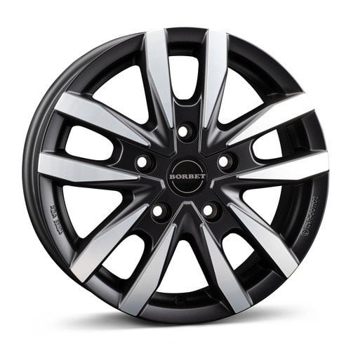 Jantă Borbet CW5 7.5Jx18 ET43 5x120 black polished matt