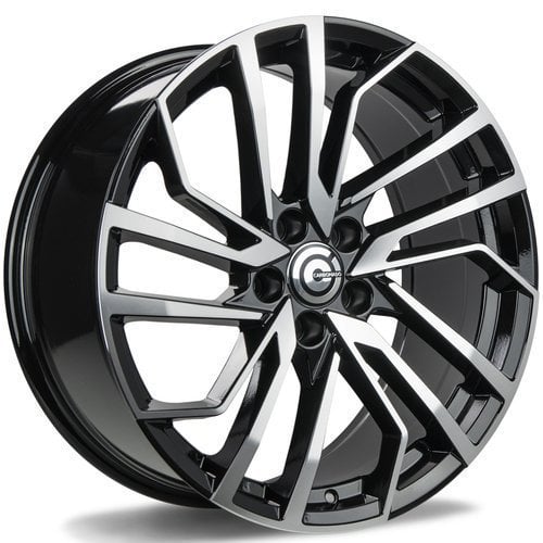 Jantă Carbonado Game 8Jx18 ET35 5x112 Black Front Polished