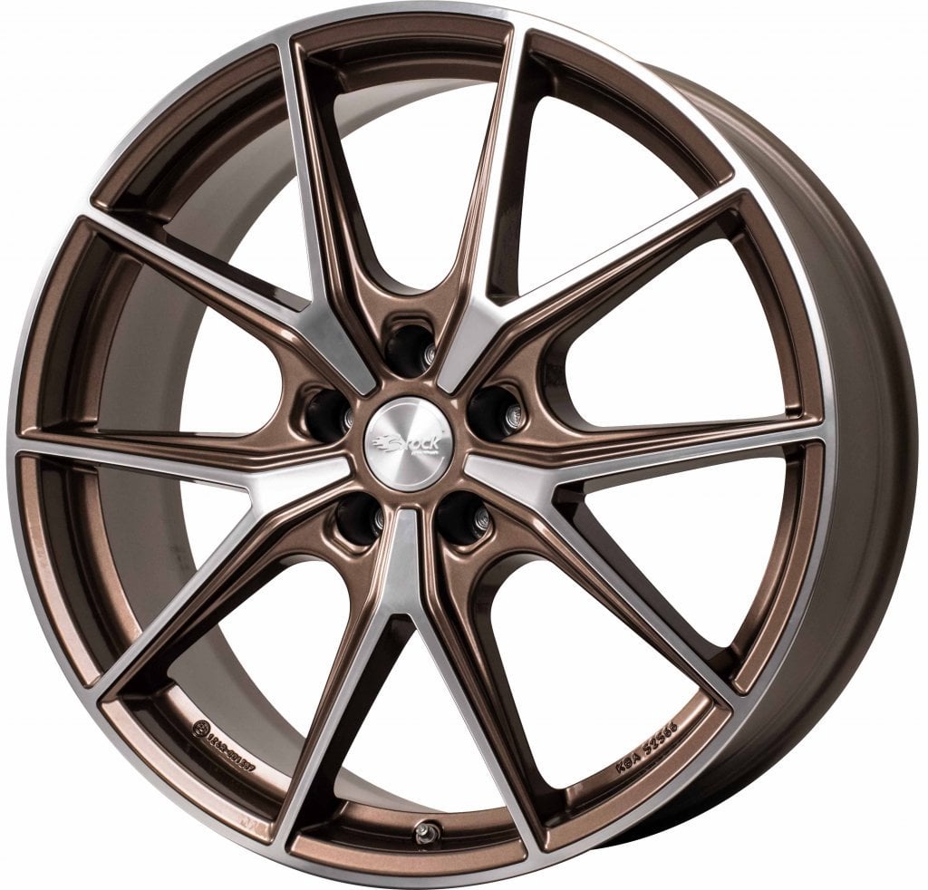 Jantă Brock B40 8Jx19 ET45 5x112 Bronze Copper Voll-Poliert