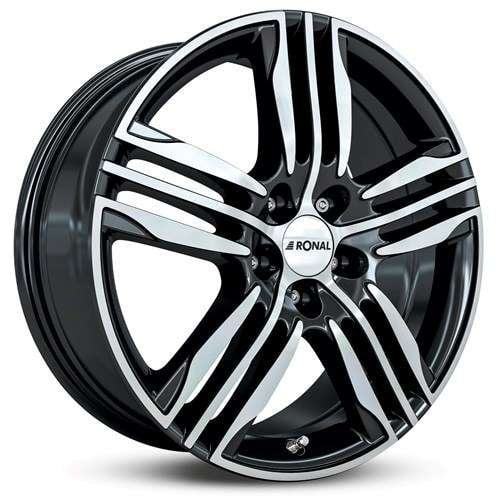 Jantă Ronal R57 7.5Jx17 ET45 5x108 " F Schwarz-Frontkopiert