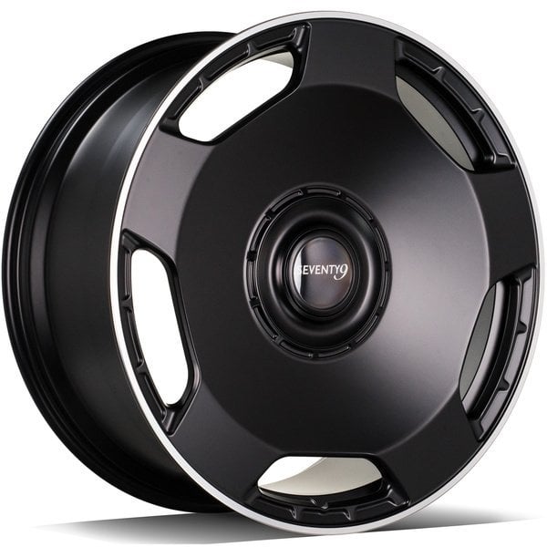 Jantă Seventy9 MF.15 10Jx23 ET25 5x130 " Matt Black Machined Lip
