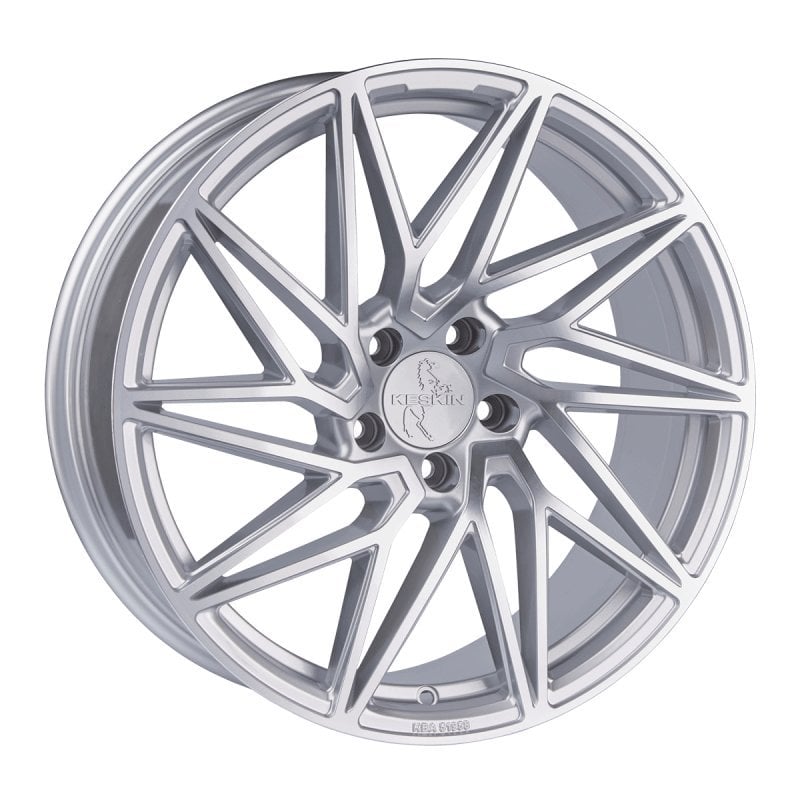 Jantă Keskin Tuning KT20 8.5Jx19 ET45 5x112 SILVER FRONT POLISH