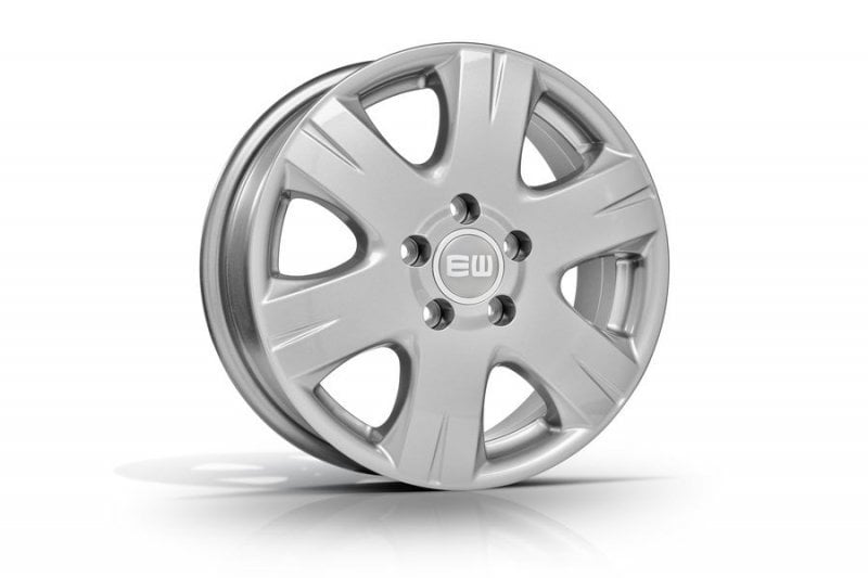 Jantă Elite Wheels Mighty 6.5Jx16 ET52 5x112 CRYSTAL SILVER