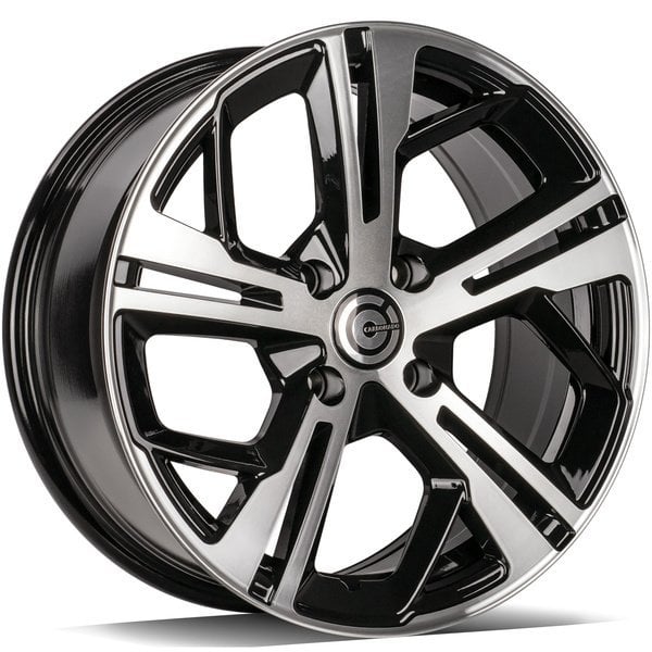 Jantă Carbonado Angers 7Jx16 ET20 4x108 Czarne Polerowany Front
