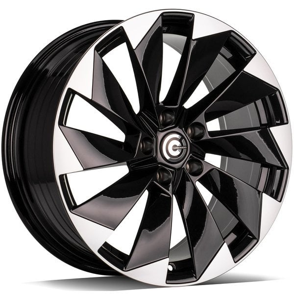 Jantă Carbonado Mask 8Jx18 ET40 5x112 Black Front Polished