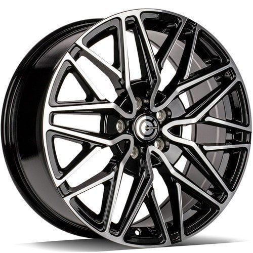 Jantă Carbonado Idaho 8Jx18 ET50 5x160 Black Front Polished