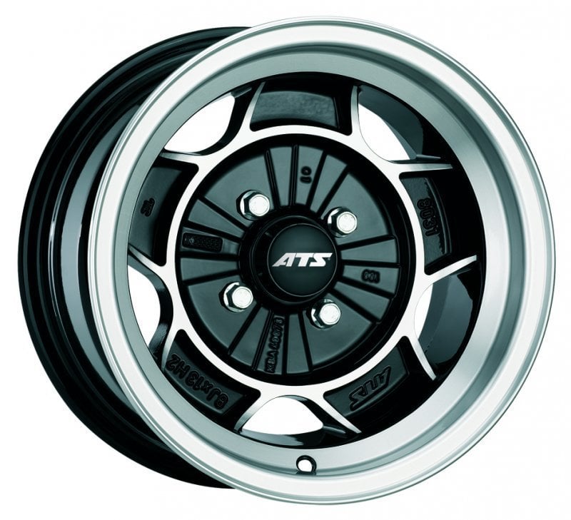 Jantă ATS Classic 7Jx13 ET20 4x100 diamant-schwarz frontpoliert