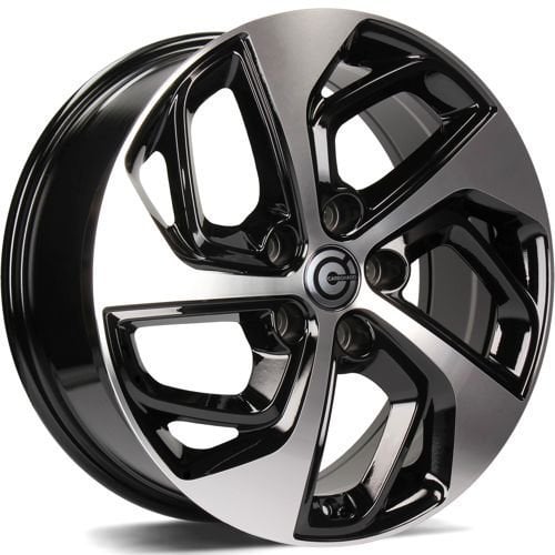 Jantă Carbonado Pacific 7.5Jx18 ET45 5x114.3 Black Front Polished