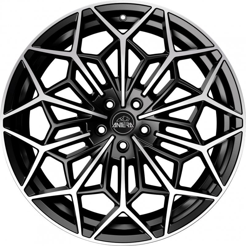 Jantă Antera A105 9.5Jx22 ET35 5x114.3 Piano Black Diamond