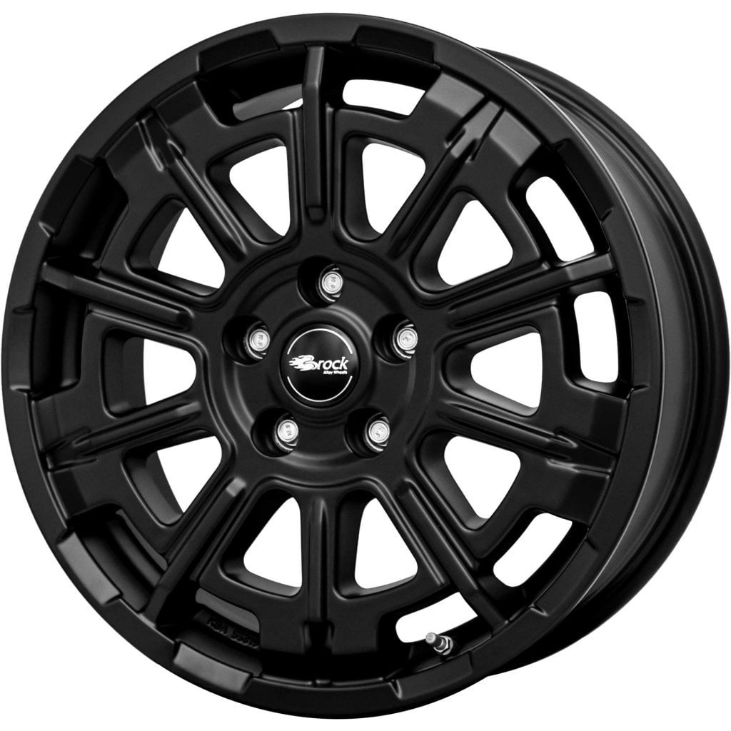 Jantă Brock B45 8Jx20 ET40 5x108 Satin Black Matt
