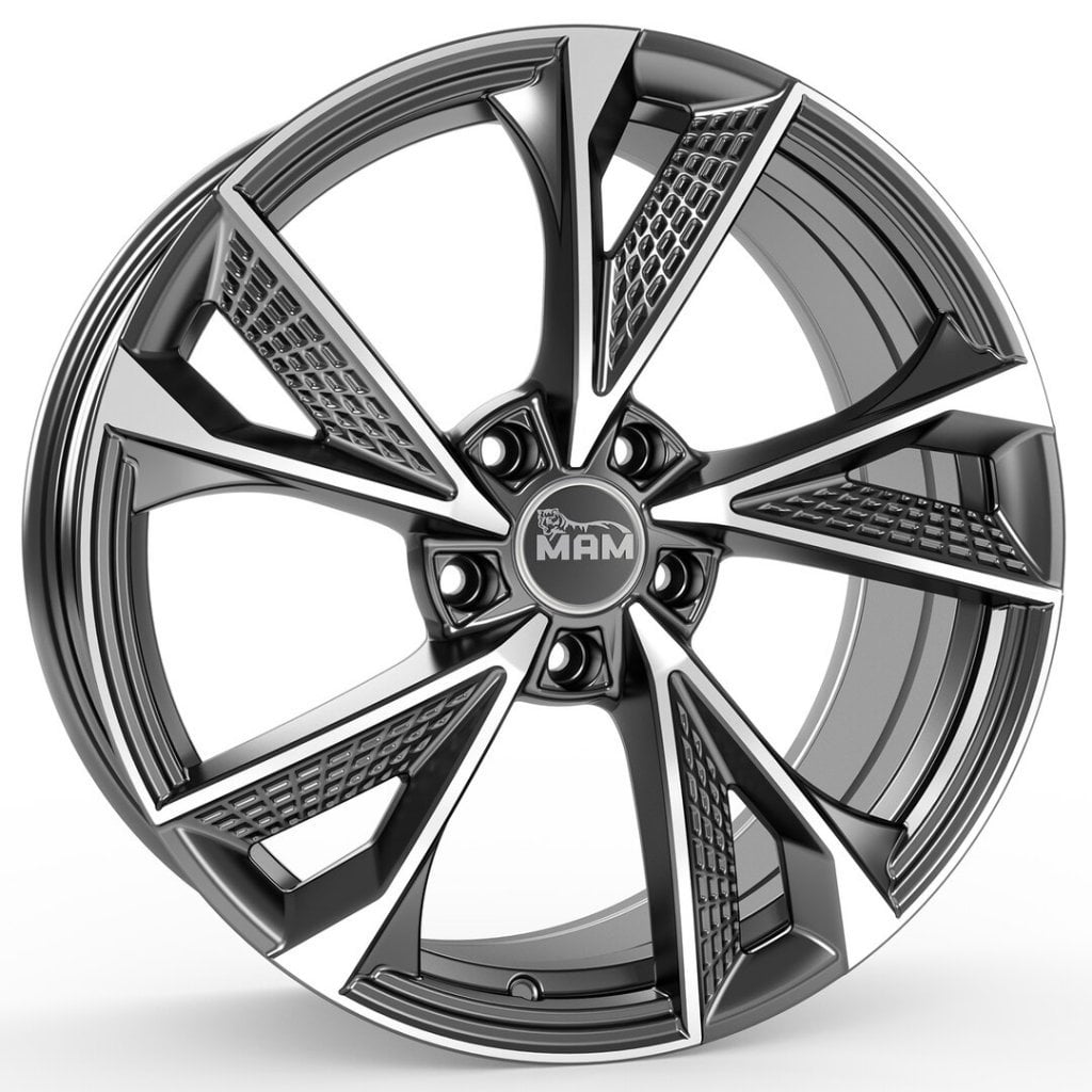 Jantă MAM RS6 8.5Jx20 ET40 5x108 Felgen PALLADIUM FRONT POLISH