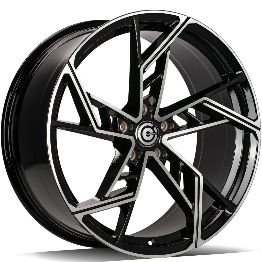 Jantă Carbonado Evil 10Jx22 ET20 5x112 Black Front Polished