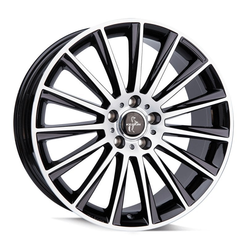 Jantă Keskin Tuning KT18 10Jx22 ET40 5x130 BLACK FRONT POLISH