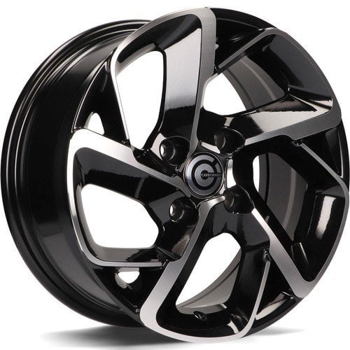 Jantă Carbonado Nantes 7Jx16 ET25 4x108 FP Black Front Polish