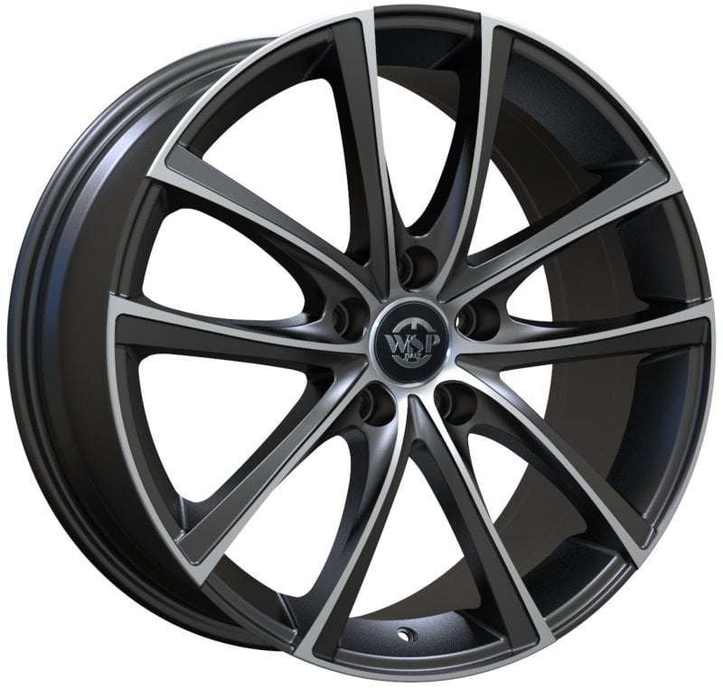 Jantă WSP Design Italy WD001 Praslin 7.5Jx17 ET38 5x112 MATT GM POLISHED