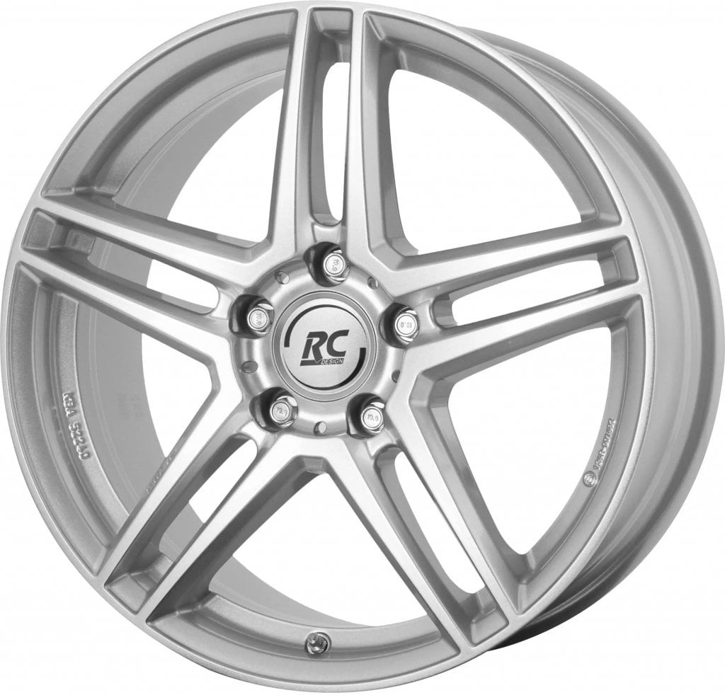 Jantă RC Design RCD17 8Jx18 ET38 5x112 Kristallsilber