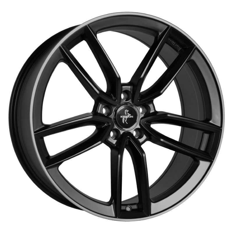 Jantă Keskin Tuning KT21 8.5Jx19 ET30 5x112 MATT BLACK LIP POLISH