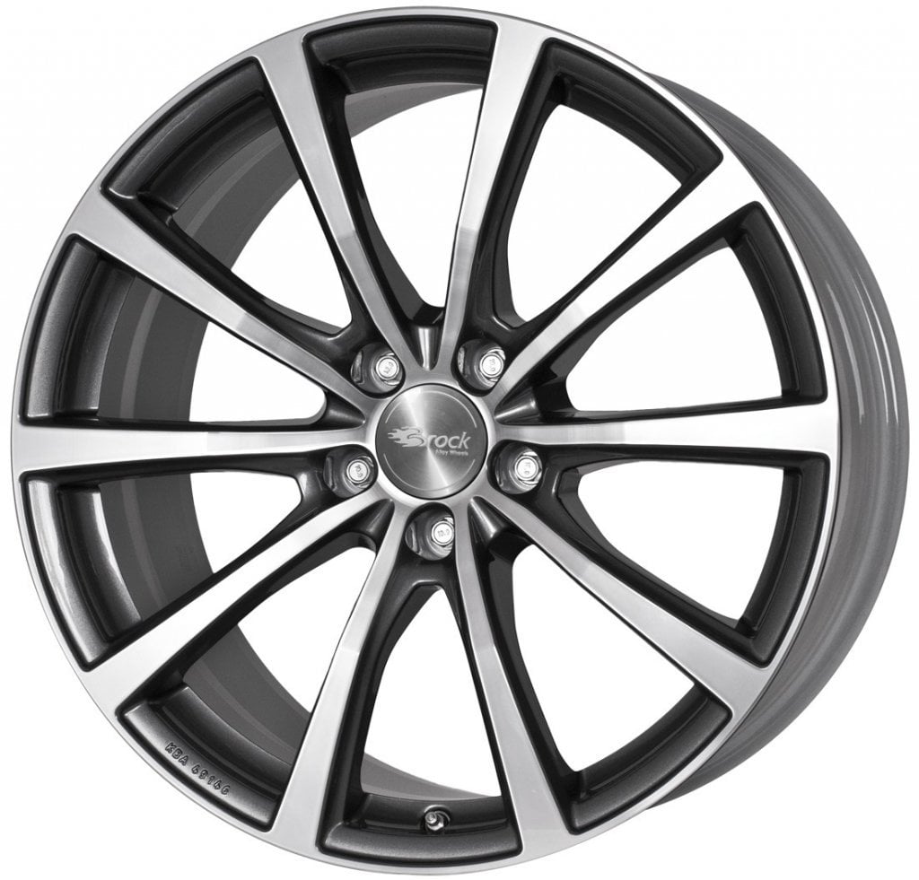 Jantă Brock B32 11Jx20 ET30 5x120 Himalaya Grey Voll-Poliert