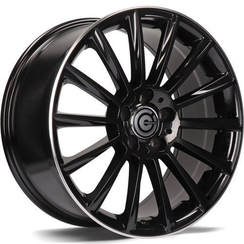 Jantă Carbonado Performance 8.5Jx19 ET35 5x112 Black Glossy Lip Polished