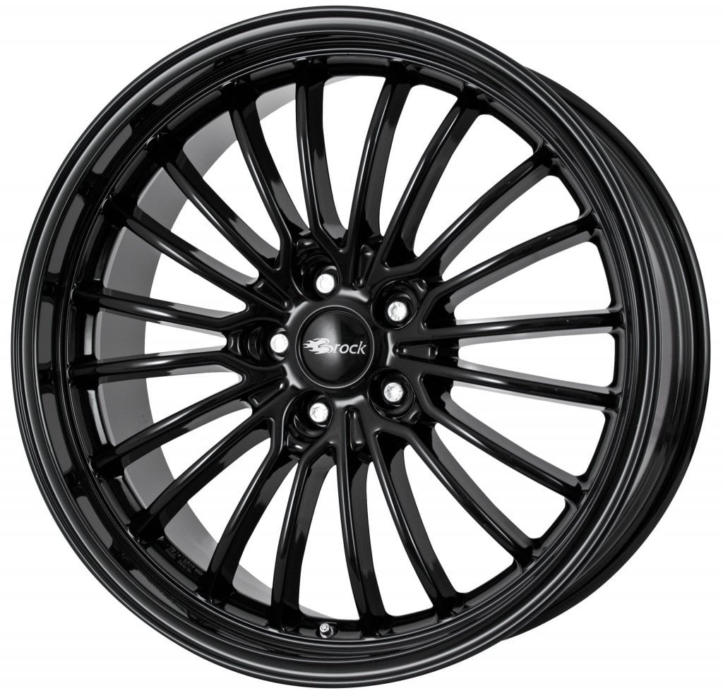Jantă Brock B24GP 9Jx20 ET43 5x120 Schwarz Glanz