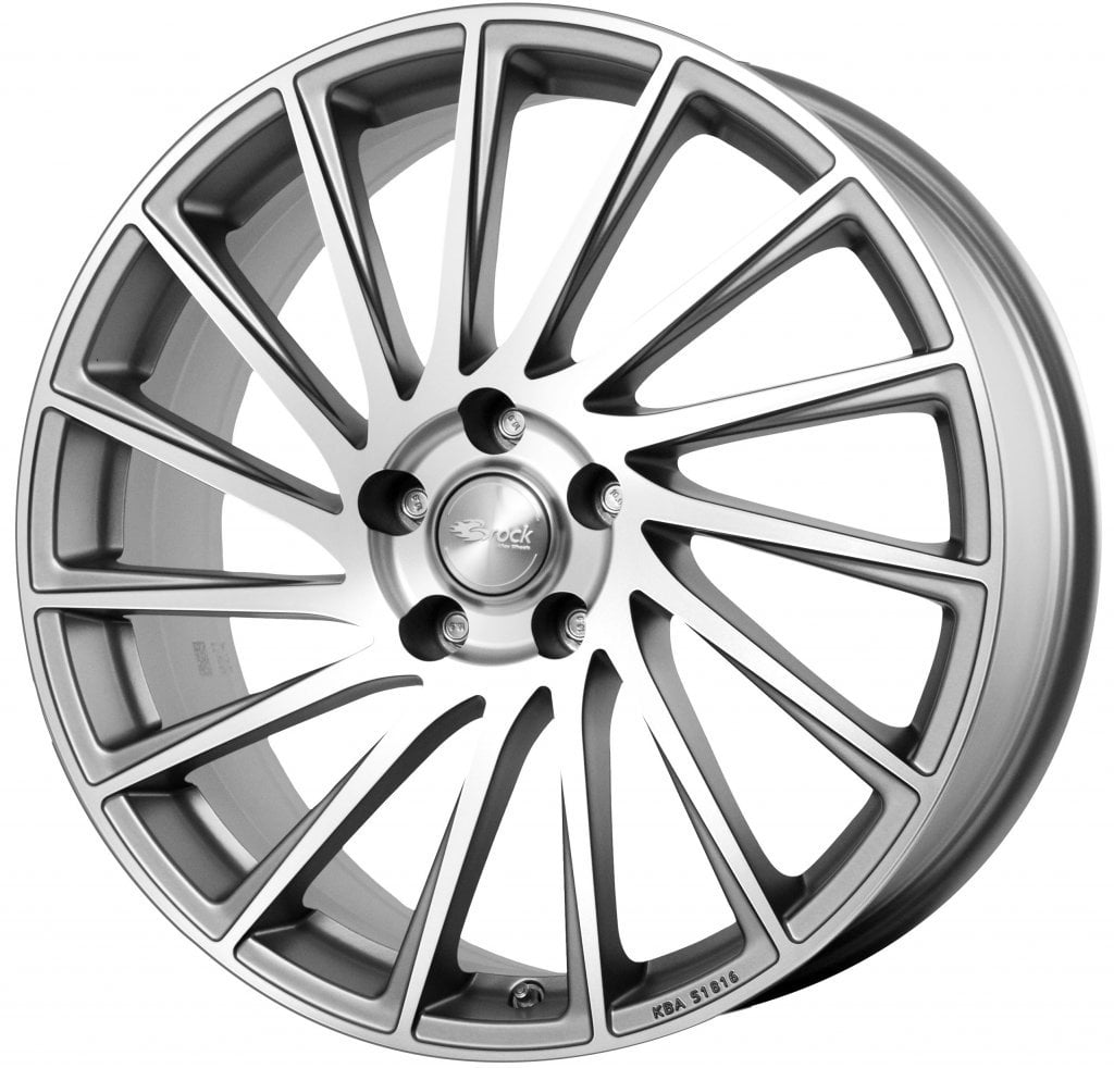 Jantă Brock B39 7.5Jx19 ET40 5x110 Ferric Grey Voll-Poliert