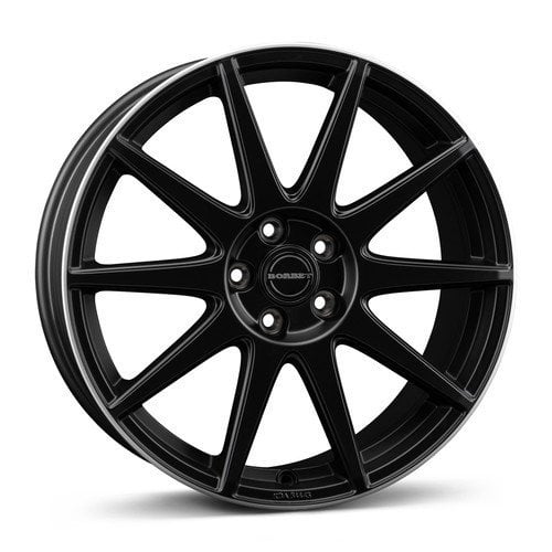 Jantă Borbet Gtx 8Jx19 ET50 5x112 Black Matt Rim Silver