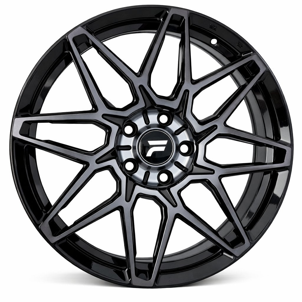 Jantă Flowtec Flux 8Jx18 ET40 5x114.3 Black smoke polish