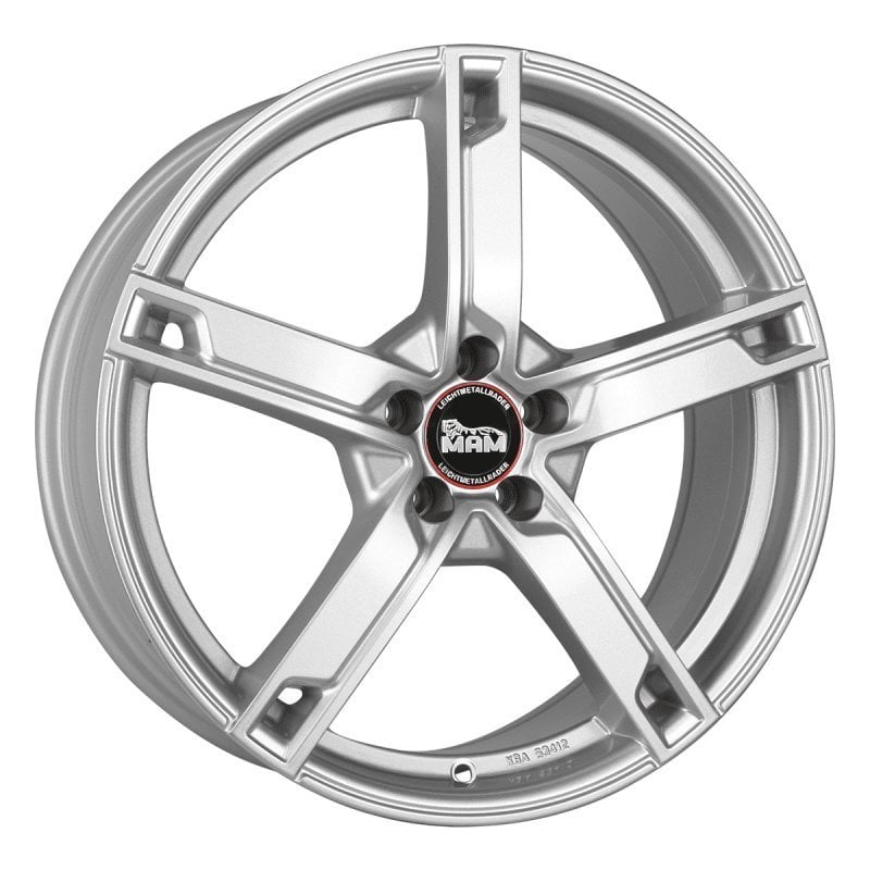 Jantă MAM W4 6.5Jx16 ET38 5x105 Felgen silver painted