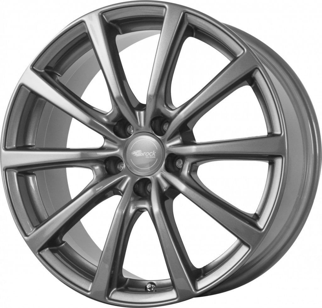 Jantă Brock B32 8.5Jx19 ET38 5x114.3 Titan Metallic