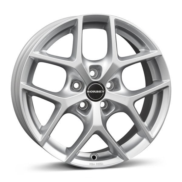 Jantă Borbet Y 7Jx17 ET30 5x114.3 " stal silver