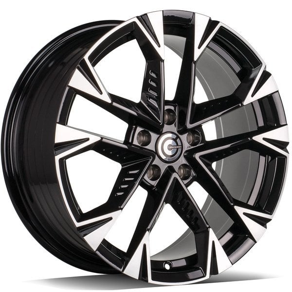 Jantă Carbonado Trip 8Jx18 ET40 5x112 Black Front Polished