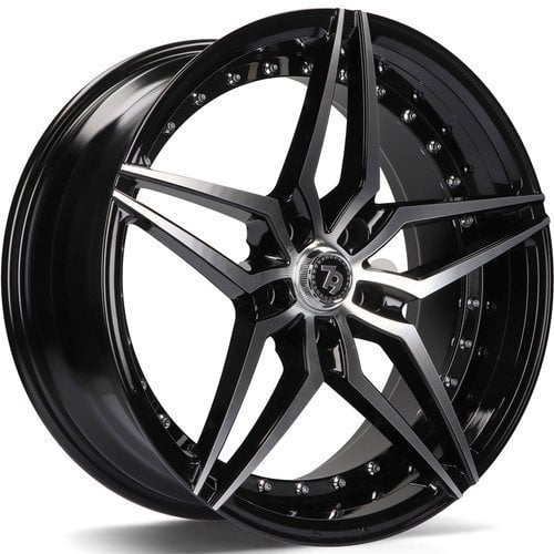 Jantă Seventy9 Sv-Ar 9.5Jx19 ET35 5x120 Black Front Polished