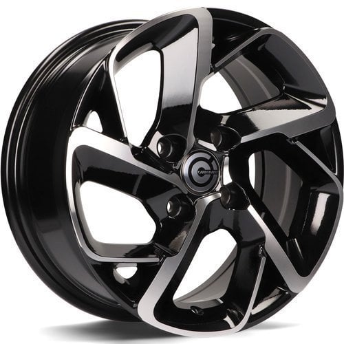 Jantă Carbonado Nantes 6.5Jx15 ET25 4x108 Black Front Polished