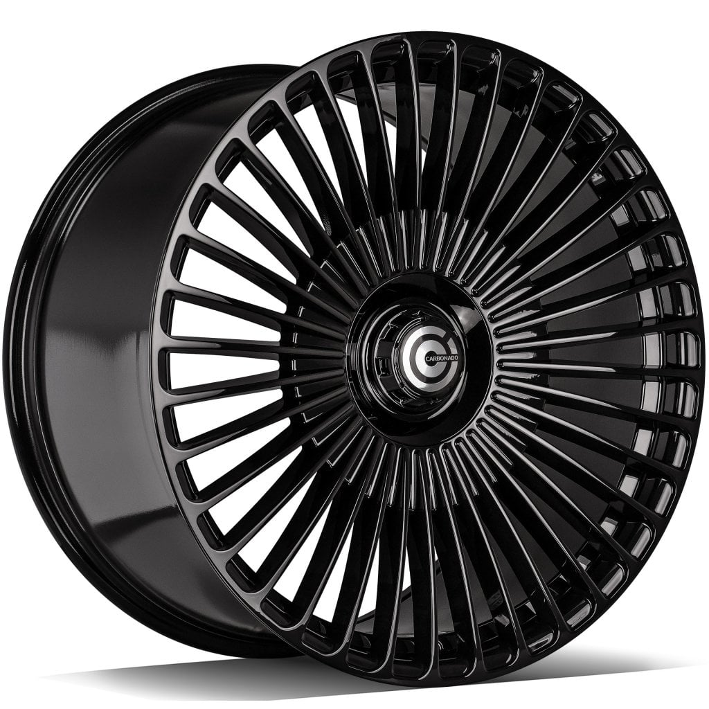 Jantă Carbonado Hurricane 8.5Jx20 ET35 5x112 Black Glossy