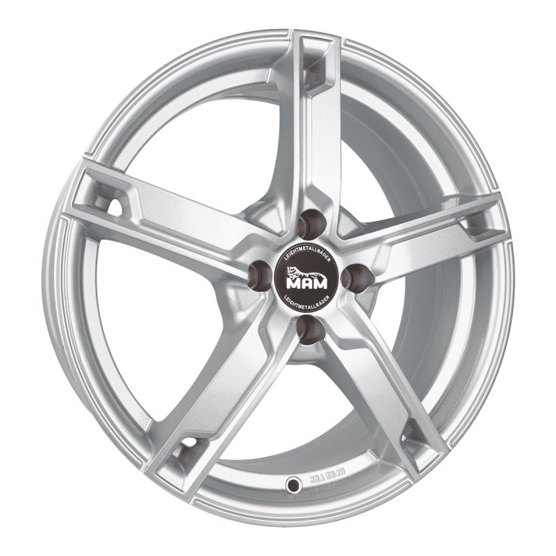 Jantă MAM W4 7Jx17 ET20 4x108 Felgen silver painted